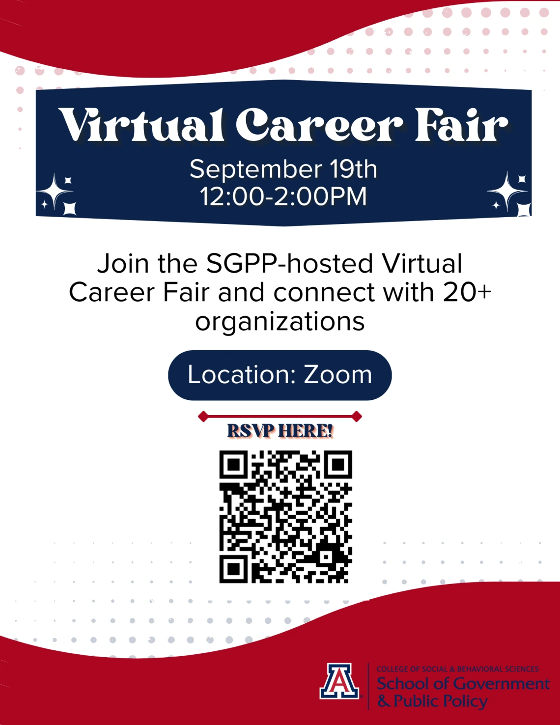 virtual career fair 2025 flyer